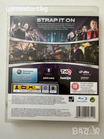 Saints Row The Third за PS3, снимка 2 - Игри за PlayStation - 50853422
