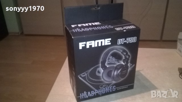 fame dt-790 headphones-studio reference-внос швеицария, снимка 3 - Слушалки и портативни колонки - 26324138