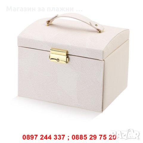 Кутия за бижута - кожена - код 2756, снимка 4 - Други - 28260930