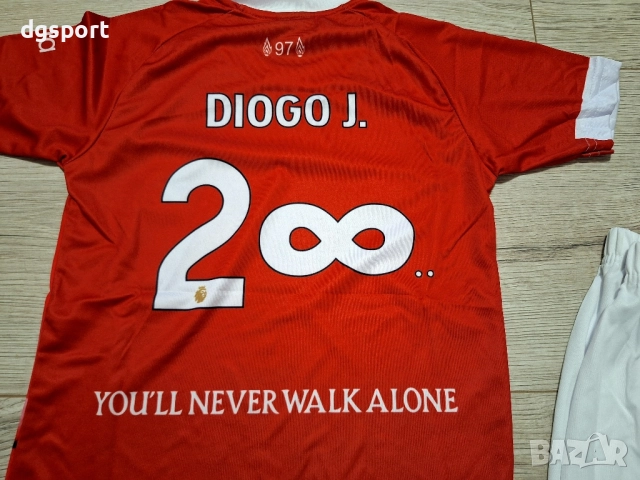 Уникален детски екип на Диого Жота – Liverpool FC | Лимитирана серия 🔥, снимка 3 - Футбол - 52054342