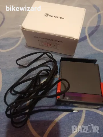 Цифров температурен контролер KETOTEK с водоустойчива сонда KT-1000, двойно релеен термостат 220V , снимка 6 - Терариуми и оборудване - 48856170