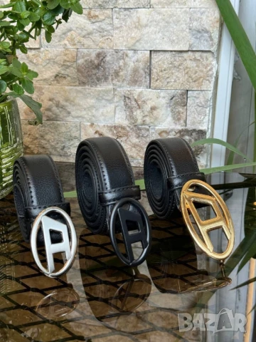 колани от естествена кожа в кутия diesel, снимка 4 - Колани - 50691223