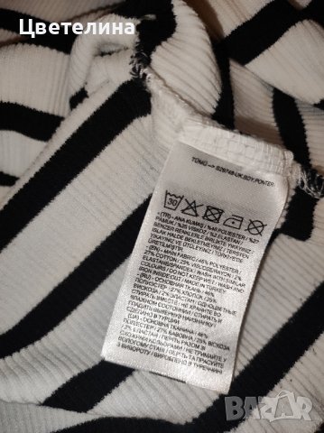 Дамска блуза на райе LCW CASUAL размер М цена 20 лв., снимка 4 - Блузи с дълъг ръкав и пуловери - 43078584