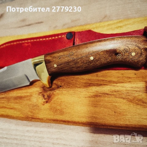 Нож ръчна изработка на Майстор П.Неделев Нов, снимка 13 - Ножове - 50885874