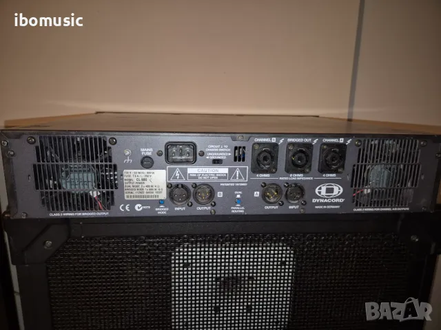 Dynacord cl 800 2x400 amplifier Динакорд стъпало stapalo , снимка 4 - Ресийвъри, усилватели, смесителни пултове - 47561177