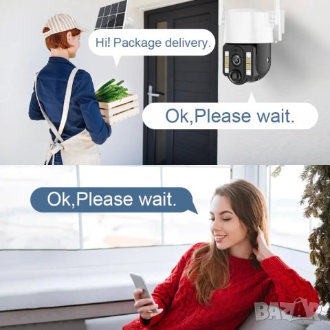 Ruitewei 5MP PTZ IP безжична камера за видео-наблюдение / WIFI версия, снимка 9 - IP камери - 43894736