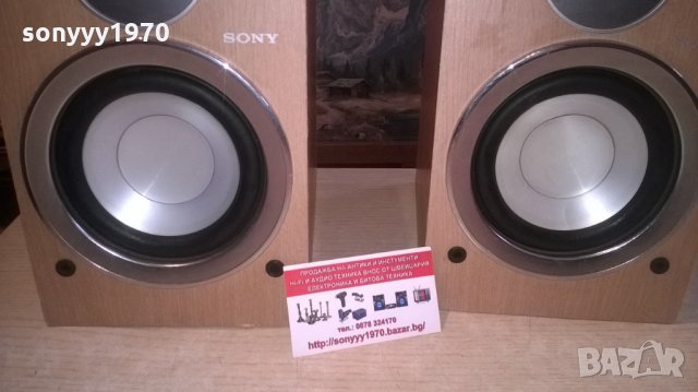 sony model ss-cgp7-2бр тонколони-внос швеция-25х20х16см, снимка 7 - Тонколони - 28039947