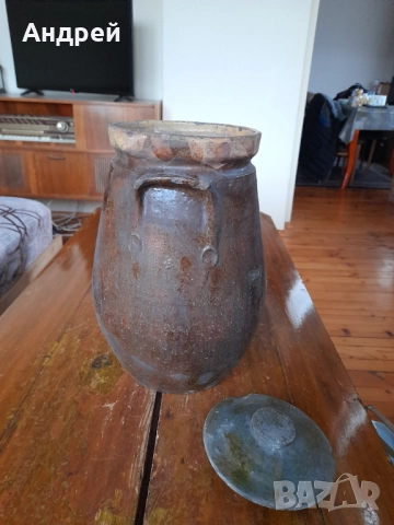 Старо керамично гърне,делва #11, снимка 4 - Други ценни предмети - 52123121
