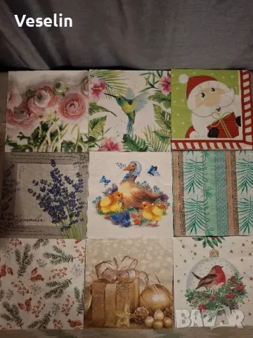 Лот луксозни салфетки , снимка 3 - Други стоки за дома - 50277806