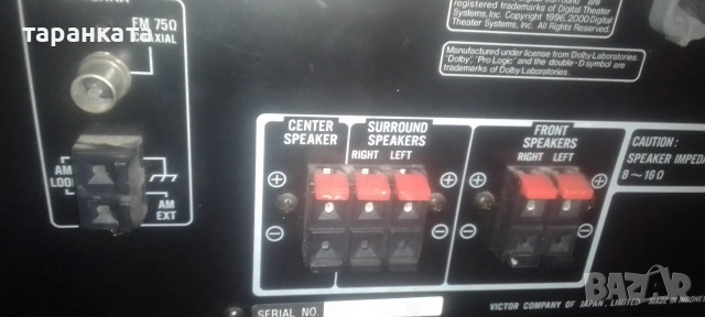 Усилвател със радио тунер JVC, снимка 10 - Ресийвъри, усилватели, смесителни пултове - 53311064