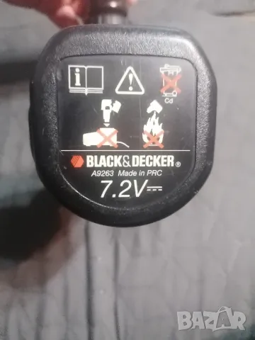 Винтоверт Black&Decker   7.2 V , снимка 2 - Винтоверти - 49334355