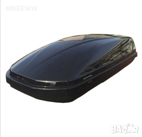 Багажник за кола , Автобокс, Автобагажник Journey Perflex 420l, черен с ключалка