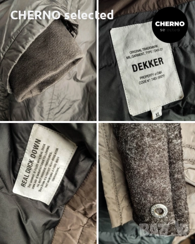 Пухено яке с качулка DEKKER Hooded Goose Down Jacket – Размер XL , снимка 13 - Якета - 53025053