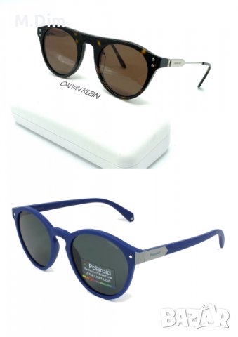 CALVIN KLEIN и Polaroid два чифта луксозни нови слънчеви очила, снимка 1 - Слънчеви и диоптрични очила - 35074589