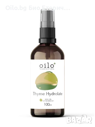 Oilo БИО Етерични масла Хидролат от мащерка - Thyme Hydrolate