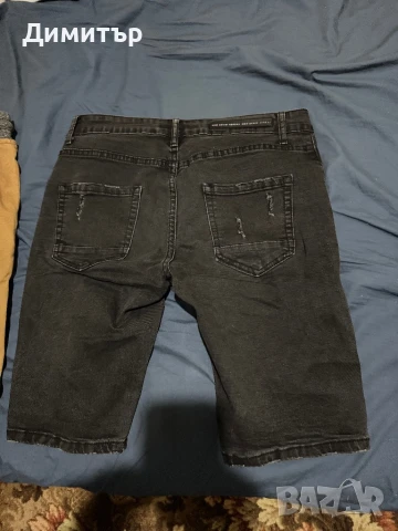 Мъжки къси гащи тип дънкови, снимка 2 - Дънки - 51054884