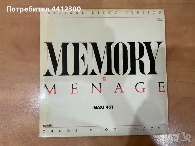 Грамофонна плоча 12”, снимка 2 - Грамофонни плочи - 50074980