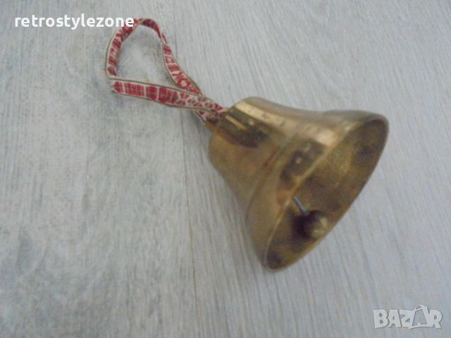 № 8483  Стара месингова камбанка – ретро / винтидж