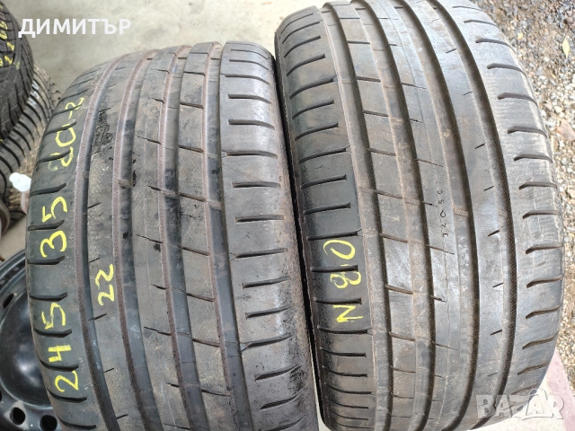 2бр.летни гуми NOKIAN 245 35 20 DOT22 цена за брой
