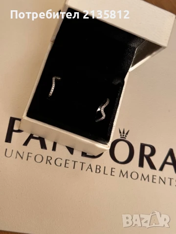 Пандора обеци Pandora , снимка 3 - Обеци - 50633462