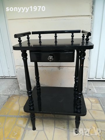 ретро маса-черна 0407211925, снимка 3 - Антикварни и старинни предмети - 33420627