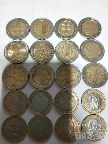 Евро монети 