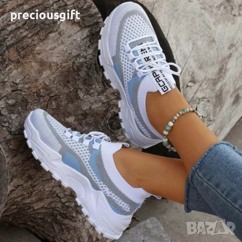 Дамски дишащи маратонки, налични в различни цветове, снимка 6 - Маратонки - 51367790