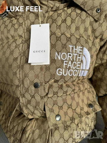 Дамско Зимно Яке - лого Бродирано ✨ GUCCI , снимка 4 - Якета - 52457471