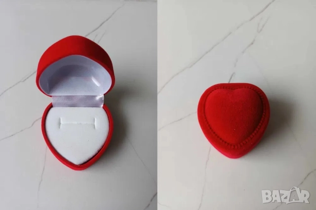 Златен пръстен, годежен пръстен, кутийка за пръстен, кутия, снимка 12 - Пръстени - 48509032