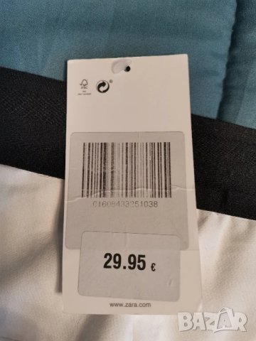 Нов бял панталон на Zara , снимка 5 - Панталони - 50667032
