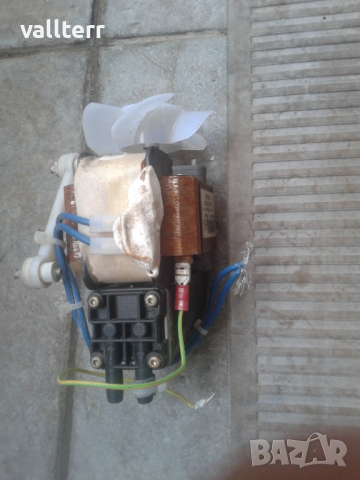 електромотор със перка и компресор, снимка 1 - Други стоки за дома - 44843551