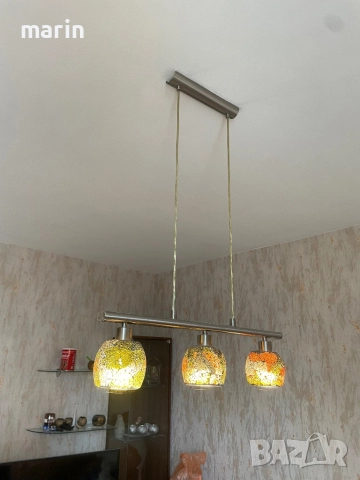 Продавам комплект полилеи, абажури