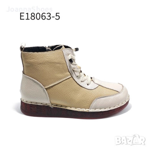 Дамски боти есесвена кожа код 18063