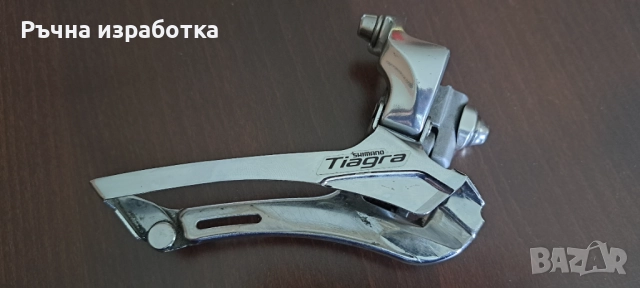 shimano fd-4600 tiagra 2х10 преден дерайльор деклашор за шосеен велосипед