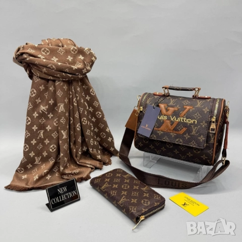 шал louis Vuitton , снимка 10 - Шалове - 52149914