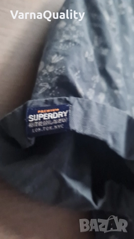 Нова! Мъжка риза с къс ръкав SUPERDRY размер М, снимка 3 - Ризи - 51467966