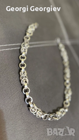 Продавам масивен сребърен ланец, снимка 16 - Колиета, медальони, синджири - 53459743