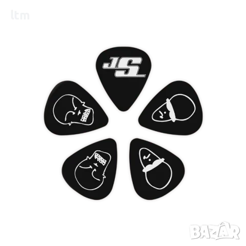 Перца за китара ,модел Joe Satriani,черни или бели.