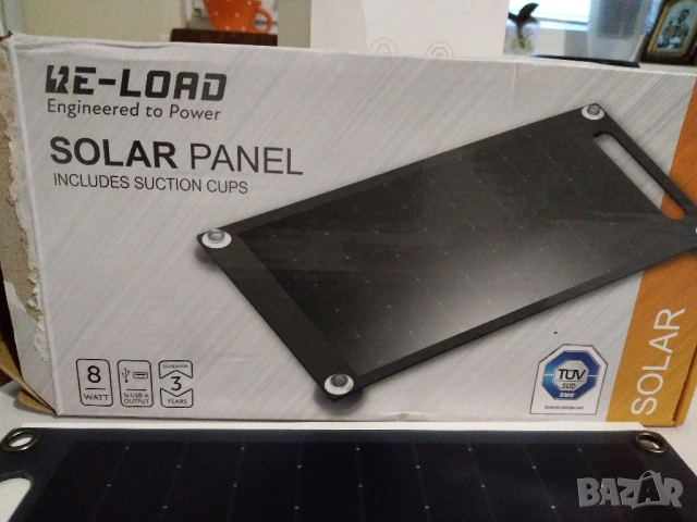 Соларен панел с USB за зареждане на телефон, снимка 4 - Друга електроника - 52432676