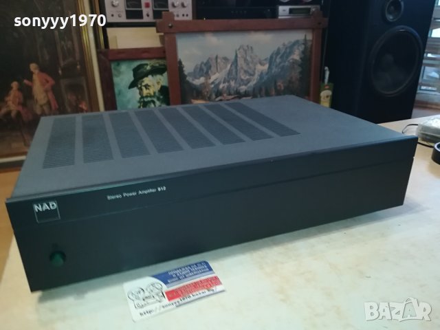 NAD POWER AMPLIFIER-СТЕРЕО СТЪПАЛО ВНОС SWISS 2412231300, снимка 3 - Ресийвъри, усилватели, смесителни пултове - 43534027