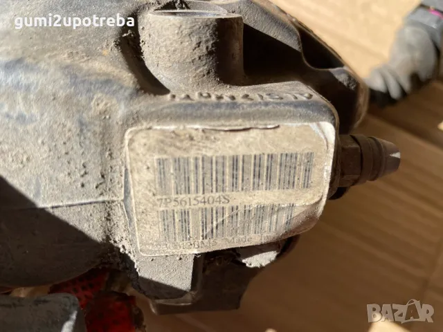 Спирачен Апарат Заден Десен 7P0615424 Porsche Cayenne 3.0D 92A/2012г, снимка 5 - Части - 49002300