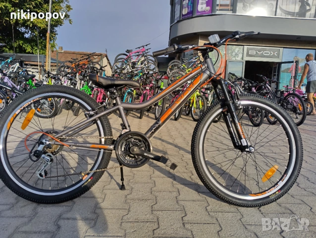BYOX Велосипед 24" ZANTE сив