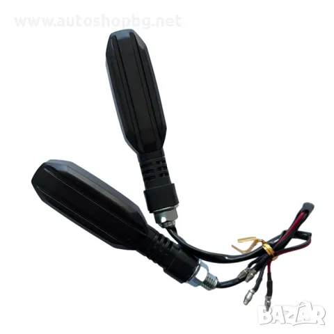 Мигачи за мотоциклет LED опушени, снимка 3 - Аксесоари и консумативи - 49517748