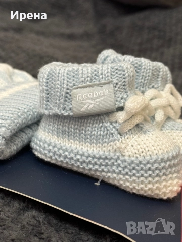 Бебешки комплекти (шапки +чорапки) тип терлички, снимка 6 - Бебешки шапки - 52381733