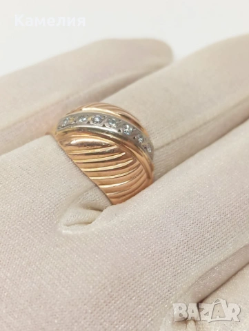 Руско злато , снимка 5 - Пръстени - 53306538