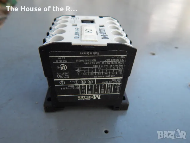 контактори с постояно токова бобина 24 волта 