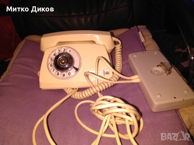 Стационарен телефон КГБ модел VEF STA-2,СССР Вертушка 1983г. нов, снимка 2 - Други - 52905002