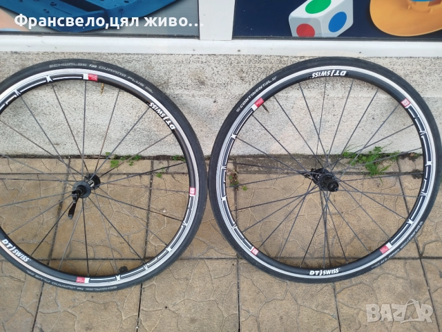 28 цола шосейни капли за велосипед колело dt Swiss 1900