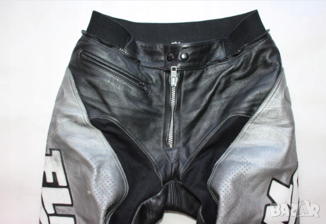 Мъжки кожени мото панталони POLO FLM  размер 56 XL-ХХЛ карбон . , снимка 8 - Панталони - 53420401