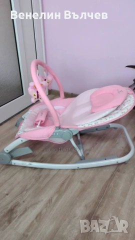 Музикален детски шезлонг, снимка 5 - Детски шезлонги - 53488373
